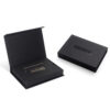Luxury Black Magnetic Membership Card Box with Card Insert Luxury Black Magnetic Membership Card Box with Card Insert