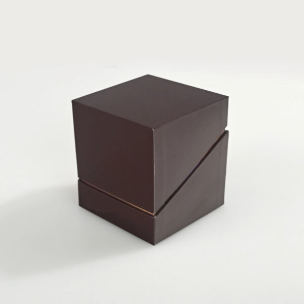 Luxury Hinged Candle Jar Rigid Gift Box with Gold Foil Rim Luxury Hinged Candle Jar Rigid Gift Box with Gold Foil Rim