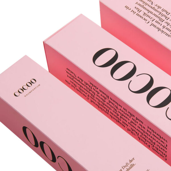 Matte Pink Room Fragrance Paperboard Folding Carton Box