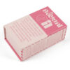 Coffret cadeau pour huile corporelle de 30 ml, style « Pink Book », avec insert en mousse