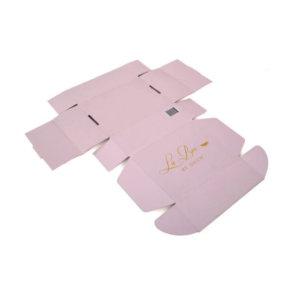 Pink Logo Printed Eyelash Organizer Mailer Box with Foam Pink Logo Printed Eyelash Organizer Mailer Box with Foam