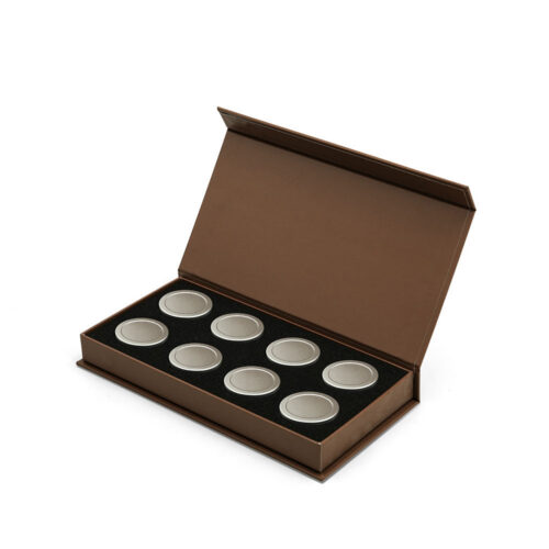 Premium Rigid Coin Capsule Presentation Box with Insert