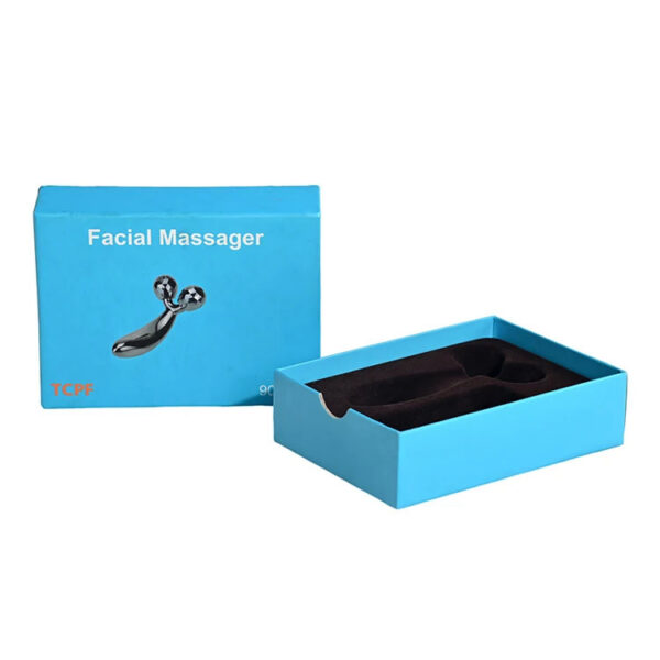 Printed Facial Massager Drawer Box with Black Foam Insert