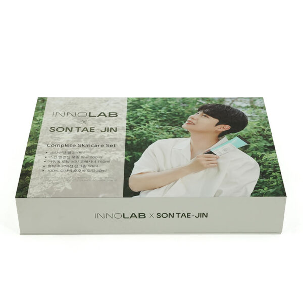 Printed Magnetic Skincare Set Rigid Box with Foam Insert Printed Magnetic Skincare Set Rigid Box with Foam Insert