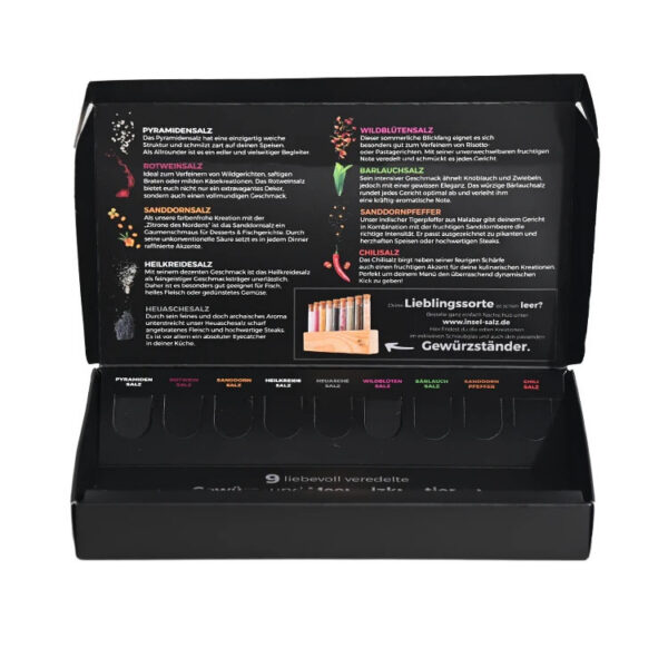 Printed Spice Tube Shipping Mailer Box with Display Insert