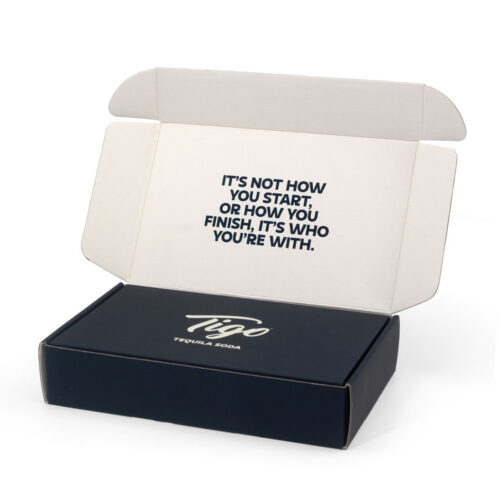 Printed Tequila Soda Can Mailer Box Printed Tequila Soda Can Mailer Box