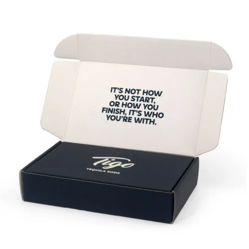 Printed Tequila Soda Can Mailer Box Printed Tequila Soda Can Mailer Box