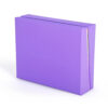Cadeaudoos in 'Purple Book'-stijl met holografische inleg met sleuven