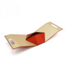 Red Rigid Folding Wine Bottle Gift Box with Die-Cut Handle