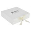 Rigid Pillow Presentation Box with Satin Ribbon Closure
