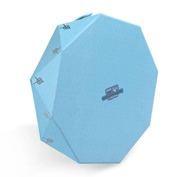 Unique Octagon Gourmet Food Gift Box with Foil Printing Unique Octagon Gourmet Food Gift Box with Foil Printing