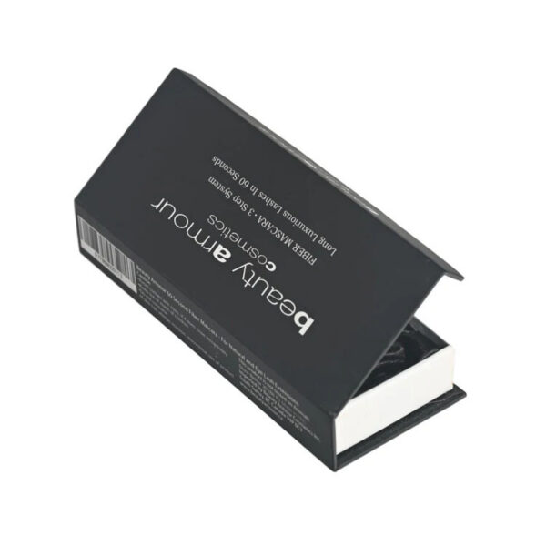 Wholesale Fiber Mascara Rigid Box with Satin Lined Tray