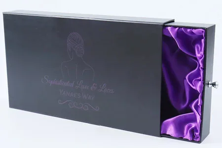 Rigid Boxes with Satin Lined Holder