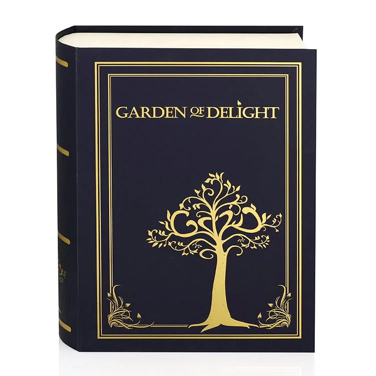 Custom Book Style Rigid Boxes Packaging Gift Boxes