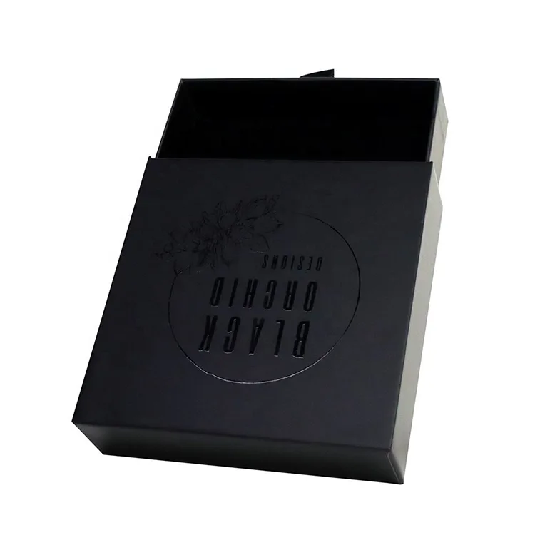 Custom Logo Luxury White Rigid Paper Watch Packaging Drawer Gift Box for Jewelry Watch