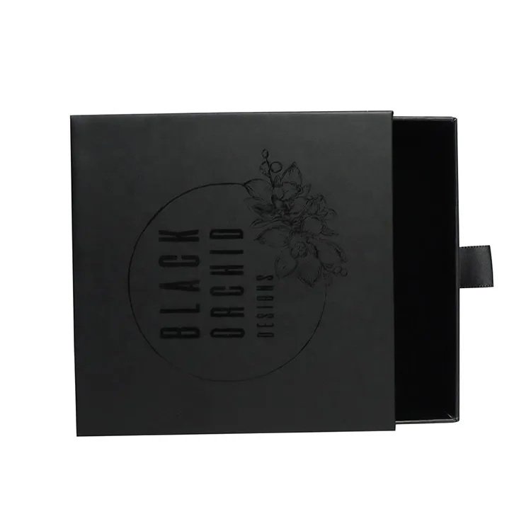 Custom Logo Luxury White Rigid Paper Watch Packaging Drawer Gift Box for Jewelry Watch