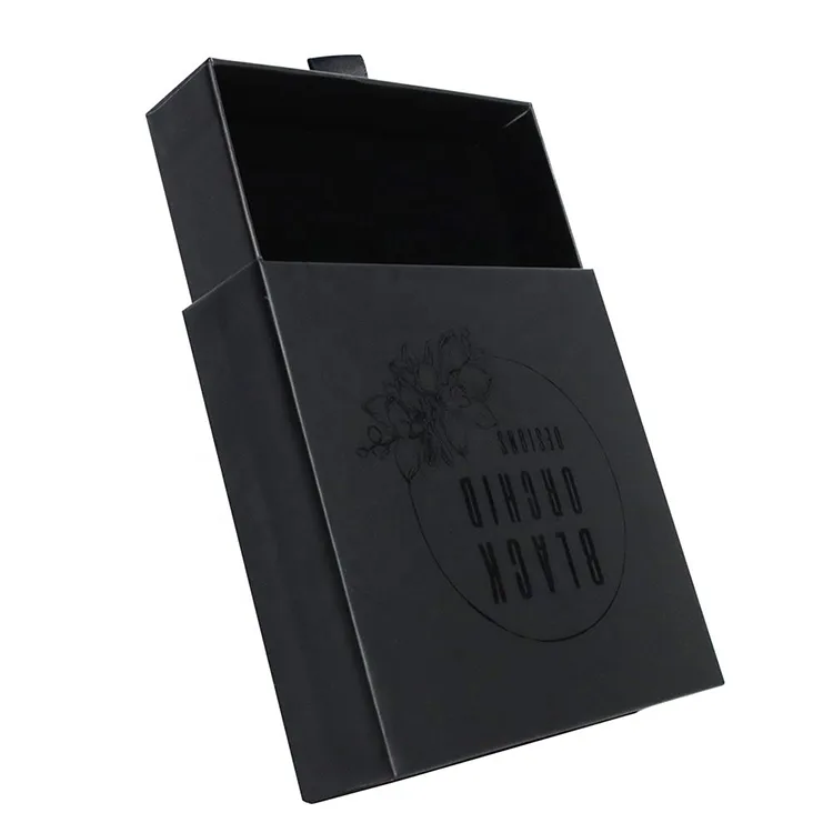 Custom Logo Luxury White Rigid Paper Watch Packaging Drawer Gift Box for Jewelry Watch