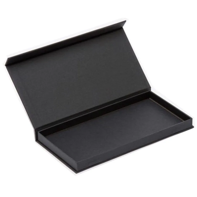 Custom Luxury Black Magnetic VIP Credit Card Boxes