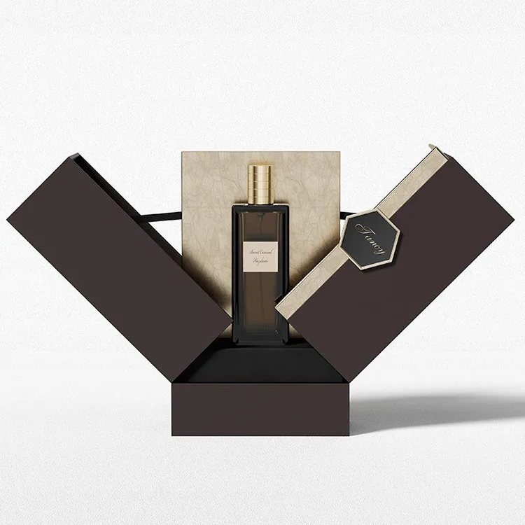 Custom Perfume Boxes - Perfume bottles with magnetic packaging