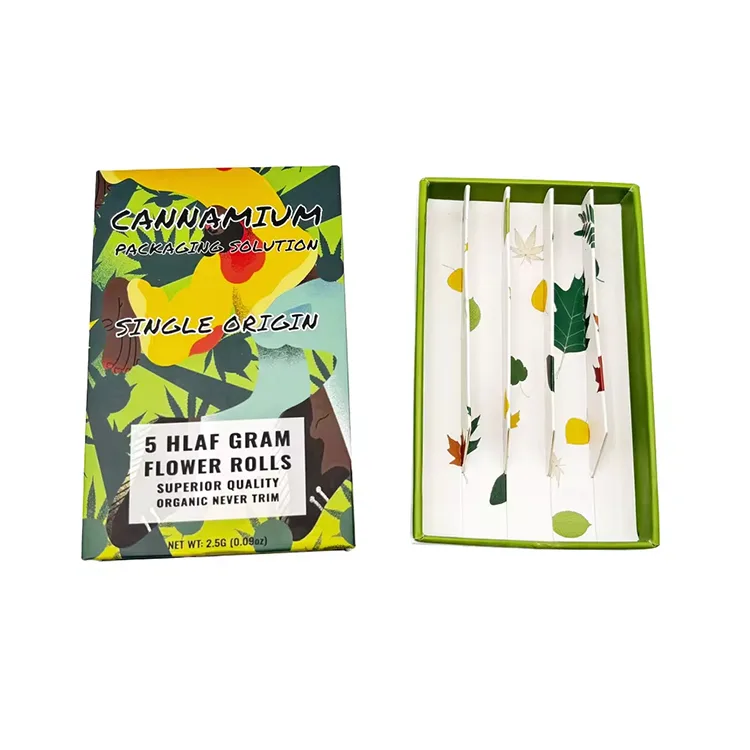 Custom Pre Roll Boxes Cannabis Boxes