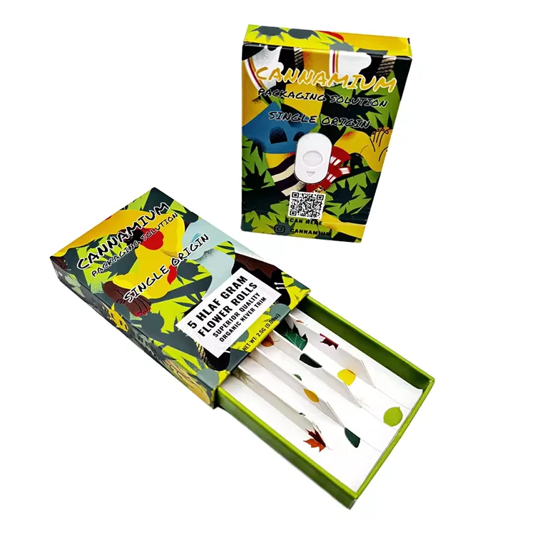 Custom Pre Roll Boxes Cannabis Boxes