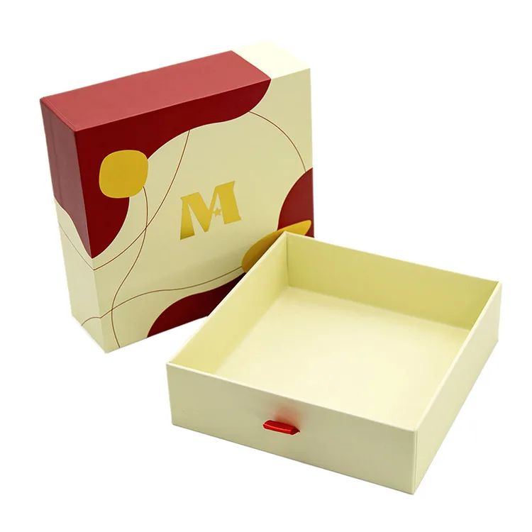 Custom Printed Watch Wallet Paper Cardboard Packaging Rigid Slide Drawer Gift Boxes