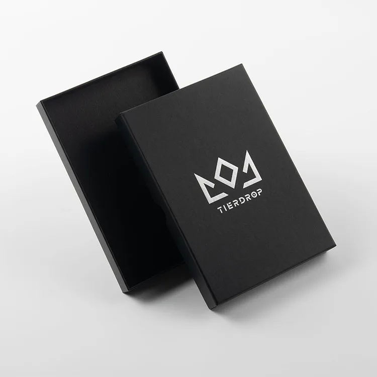 Custom Two Piece Boxes Gold Foil Gift Box