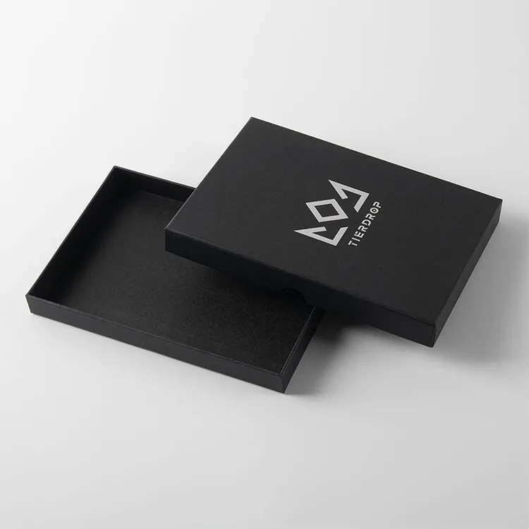 Custom Two Piece Boxes Gold Foil Gift Box