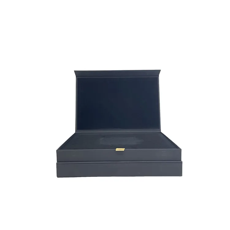 Custom embossed UV logo bank VIP Card Boxes