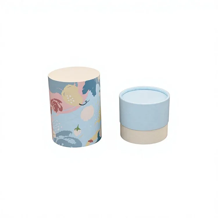 Custom logo disposable recyclable paper tube 4-hole Paper Tube Boxes