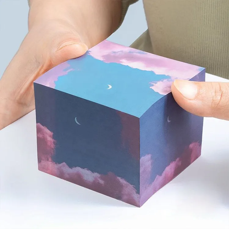Custom logo printing Note Cubes