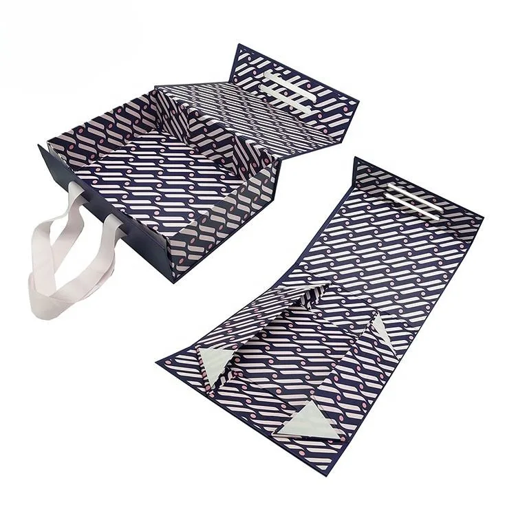 Custom printed deluxe cardboard Folding Gifts Cartons