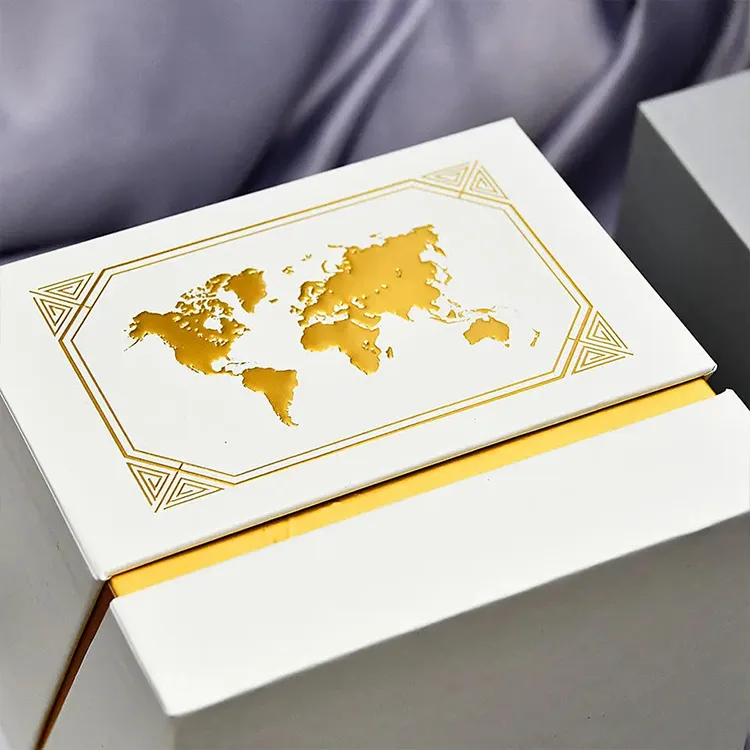 Custom White Gift Candle Boxes