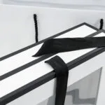 Customizable Foldable White Paper Gift Box