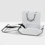 Customizable Foldable White Paper Gift Box