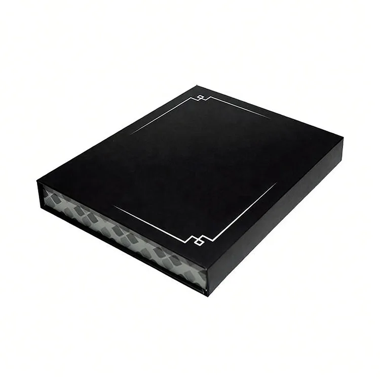 Customized logo book style rigged boxes, packaging magnetic gift boxes