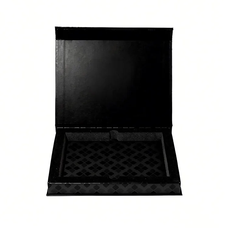 Customized logo book style rigged boxes, packaging magnetic gift boxes