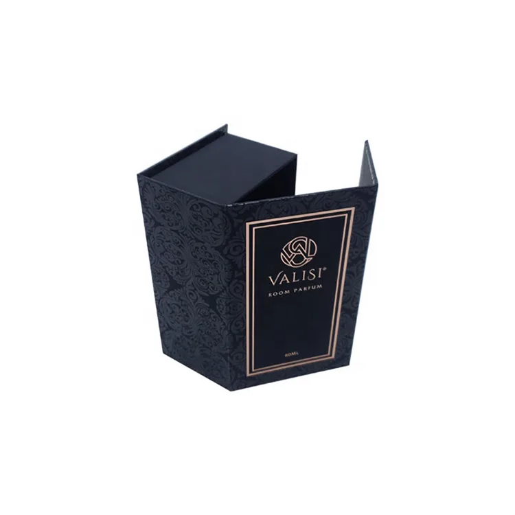 UV-coated foam-lined rigid custom perfume boxes