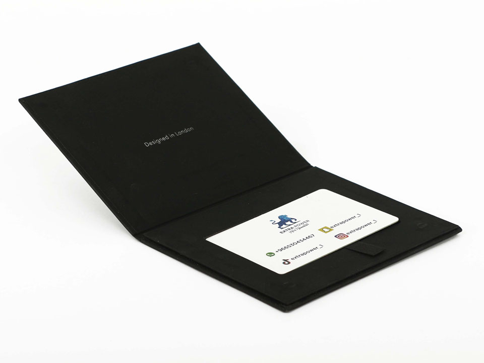 Paperboard and foam insert options for VIP card packaging