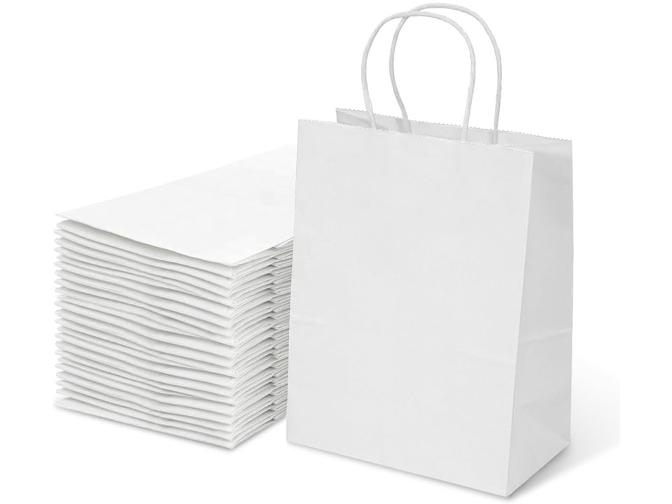 White Kraft Paper Bags
