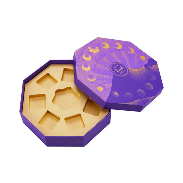 八角形のチョコレートボックス