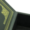 Black Book-Style Cigar Box with Gold Foil Detailing