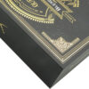 Black Book-Style Cigar Box with Gold Foil Detailing