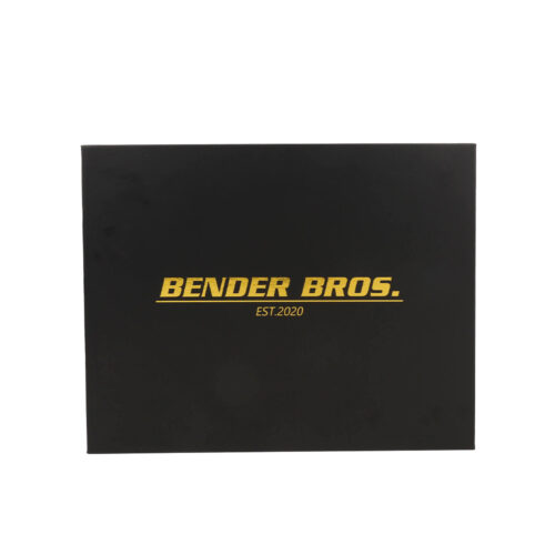 Black Book-Style Electronics Box with Circular Foam Insert Black Book-Style Electronics Box with Circular Foam Insert