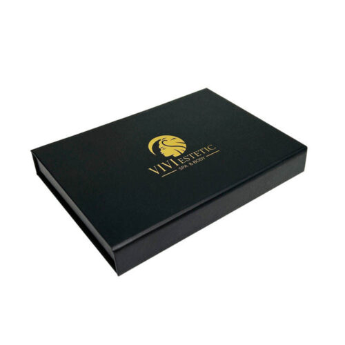 Geschenkkartenbox im „Black Book“-Stil mit Schaumstoffeinlage Geschenkkartenbox im „Black Book“-Stil mit Schaumstoffeinlage