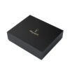 Black Lift-Off Gift Box with Dual Insert and Holiday Sleeve