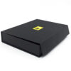 Black Magnetic Gift Card and Pen Box with Foam Insert