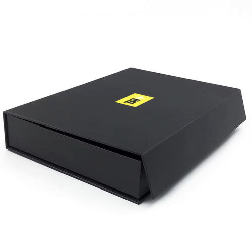 Black Magnetic Gift Card and Pen Box with Foam Insert Black Magnetic Gift Card and Pen Box with Foam Insert