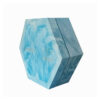 Blue Hexagonal Mug and Pen Gift Box with Fitted Insert