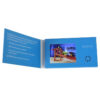 Blue Mobility Video Brochure with LCD and Speaker Grille